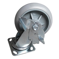 Jantex Housekeeping Trolley Spare Braked Castors