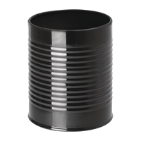 Olympia Galvanised Steel Table Tidy Black