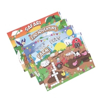 Crafti's Kids Activity Sheet Assorted Designs (500 Pack)