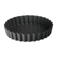Vogue Non-Stick Mini Quiche Tin With Removable Base (3 Pack)