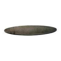 Plateau de table rond Topalit Smartline 80cm béton