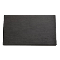 APS Melamine Rectangular Platter Slate 1/4-1/1 GN