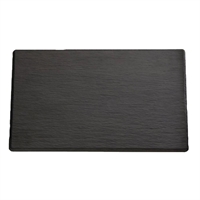 APS Melamine Rectangular Platter Slate 1/4-1/1 GN