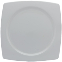 Elia Glacier Fine China Square Plates 260x260mm (6 Pack)