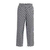 Whites Easyfit Trousers Teflon Big Black Check
