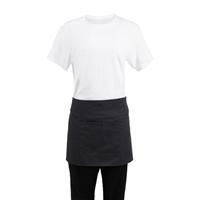 Chef Works Short Bistro Apron Charcoal