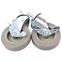 Roulettes pour chariots inox Vogue F993-F998 CC365 (lot de 2)