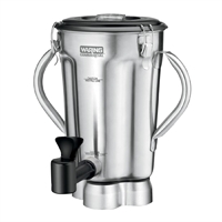Waring Two-Handle 4Ltr Stainless Steel Container with Blade Assembly Lid & Spigot