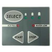 Polar Sticker Bedieningspaneel