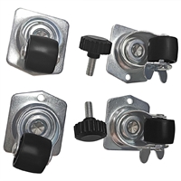 Polar Castors and Adjustable Feet (Set of 6)