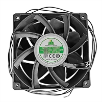 Polar ventilatormotor
