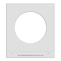 Eddie Manual Tray 80mm Circle