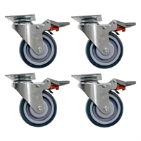 Buffalo 4" Braked Castor (4 Pack)