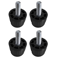 Nisbets Essentials Adjustable Rubber Feet (4 Pack)