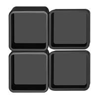 Host Rubber Feet (Pack of 4)