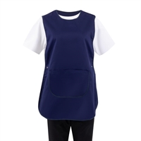 Tabard With Pocket Navy Blue