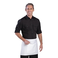 Chef Works Mens Pilot Shirt Black