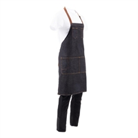 Chef Works Urban Memphis Bib Apron Indigo