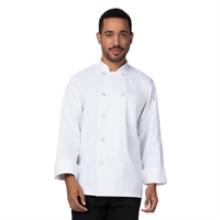 Chef Works Le Mans Recycled Unisex Chef Jacket White