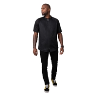 Chef Works Arcadia Sustainable Unisex Chef Jacket Black