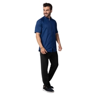 Chef Works Arcadia Sustainable Unisex Chef Jacket Ocean Blue