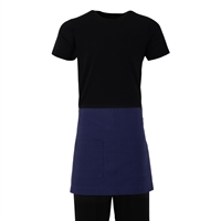 Southside Cotton Canvas Waist Apron Navy Blue