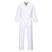 Portwest White Food Coverall