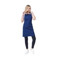Urbanbar Archie Cotton Canvas Bib Apron Navy