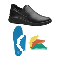 WearerTech Vitalise Slip on Shoes with Modular Insole Black