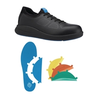WearerTech Transform Safety Toe Trainers with Modular Insole Black