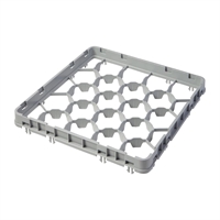 Cambro Camrack 20 Compartment Glassrack Extender - Grey - 41mm