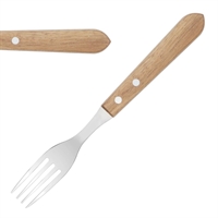 Olympia Steakgabeln mit Holzgriff (12 Stück)