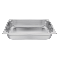 Vogue RVS GN 1/1 bak met handvatten 10cm