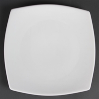 Olympia Whiteware Rounded Square Plates 270mm (6 Pack)