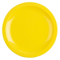 Olympia Kristallon Polypropylene Plates Yellow 230mm (12 Pack)