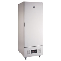 Foster Single Door Slimline Fridge Stainless Steel 400Ltr FSL400H 11-300