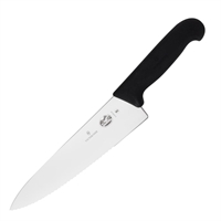 Victorinox Fibrox Serrated Carving Knife Black 25cm