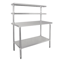 Vogue RVS voorbereidingsstation 1800x600mm