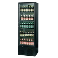 Infrico Upright Back Bar Cooler with Hinged Door 324 Bottles ZX10
