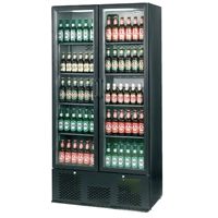 Infrico Upright Back Bar Cooler with Hinged Doors 492 Bottles ZX20