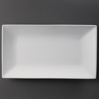 Olympia Whiteware rechthoekige serveerschalen 31x18cm (2 stuks)