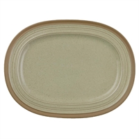 Churchill Igneous Stoneware Oval Plates 320mm (6 Pack)