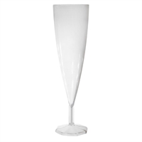 eGreen Flair PP Champagne Flutes UKCA CE 135ml (150 Pack)