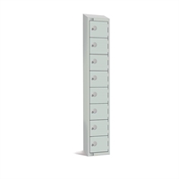 Elite Eight Door 450mm Deep Lockers Grey