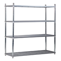 Craven 4 Tier Nylon Coated Wire Shelving 1700(H) x 591(D)mm