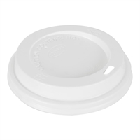 Fiesta recyclebare koffiebekerdeksels wit 340 ml en 455 ml (1000 stuks)