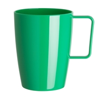 Olympia Kristallon Polypropylene Handled Beakers Green 348.7ml (12 Pack)