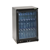 Gamko Bottle Cooler with Single Hinged Door 150Ltr Black
