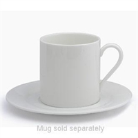 Elia Glacier Fine China Mug Saucers 155mm (6 Pack)