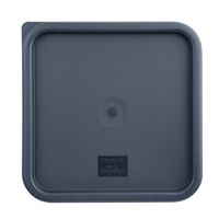 Hygiplas Blue Square Food Storage Container Lid Large